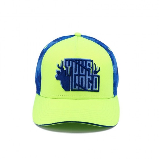 Кепка coFEE Neon hunter флуоресцентний зелений/синій - TM003.49