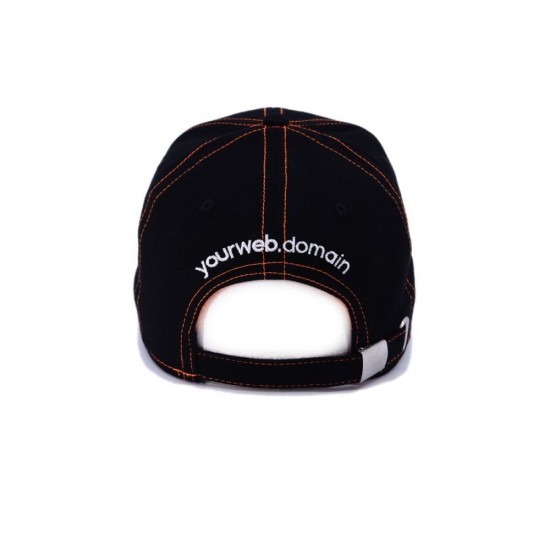 Кепка coFEE Popular line чорний/помаранчевий - TM006.10