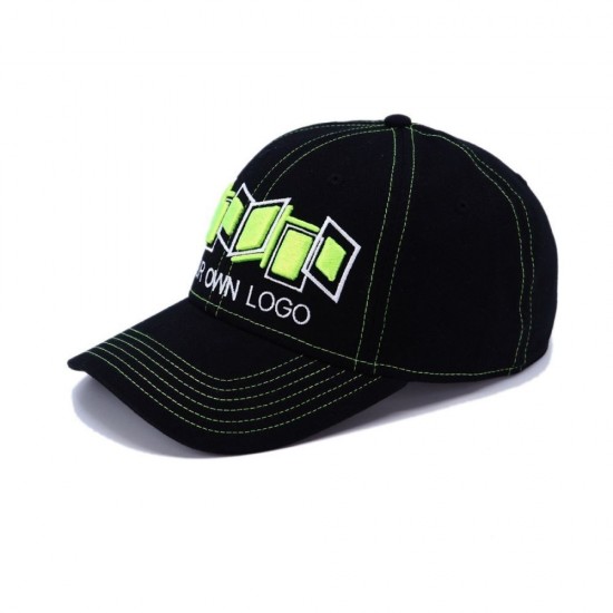 Кепка coFEE Popular line чорний/яскраво-зелений - TM006.41