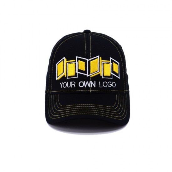 Кепка coFEE Popular line чорний/жовтий - TM006.8