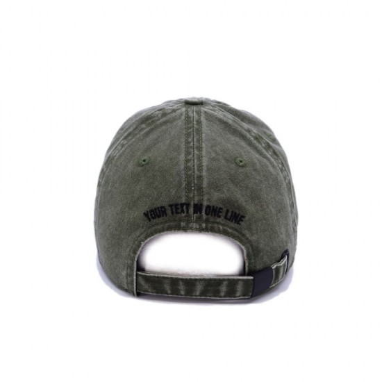 Кепка coFEE Pigment dyed зелений - TM007.15