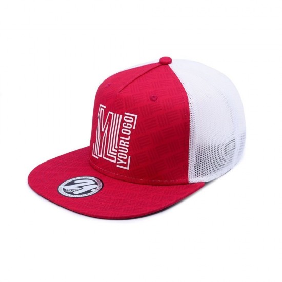 Кепка coFEE Snap sublimation червоний/білий - TM009.21