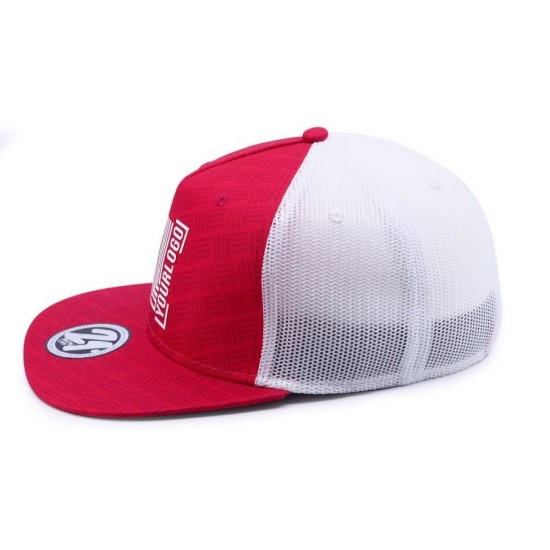 Кепка coFEE Snap sublimation червоний/білий - TM009.21