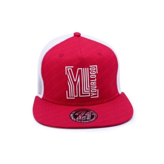 Кепка coFEE Snap sublimation червоний/білий - TM009.21