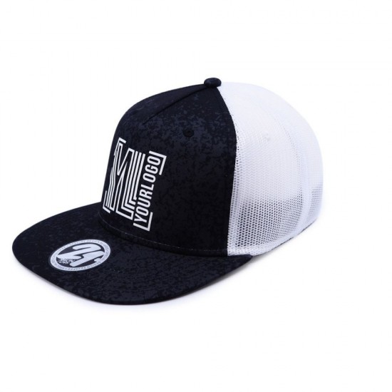 Кепка coFEE Snap sublimation чорний/білий - TM009.3