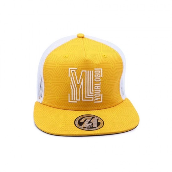 Кепка coFEE Snap sublimation жовтий/білий - TM009.8