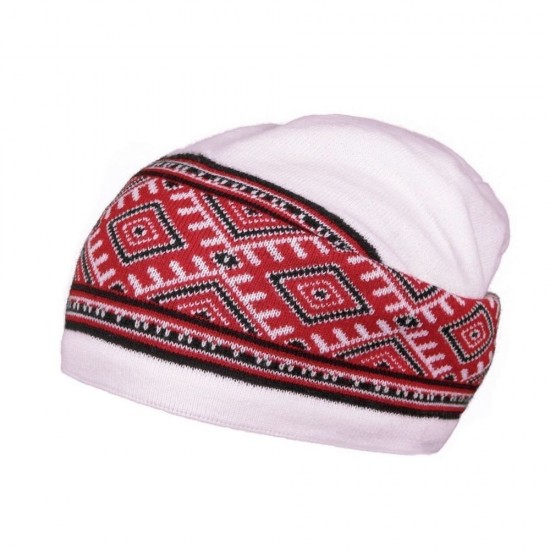 Шапка coFEE UA06/2 білий/чорний/червоний - UA5500.06/2 Шапка coFEE UA06/2 білий/чорний/червоний - UA5500.06/2