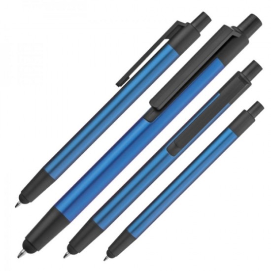 Металева ручка зі стилусом SPEEDY синій - 006704