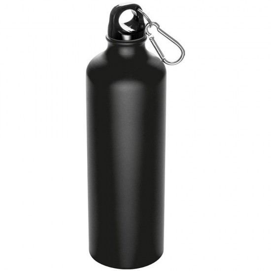 Пляшка для води алюмінієва CRANFORD 800 мл чорний - 019403