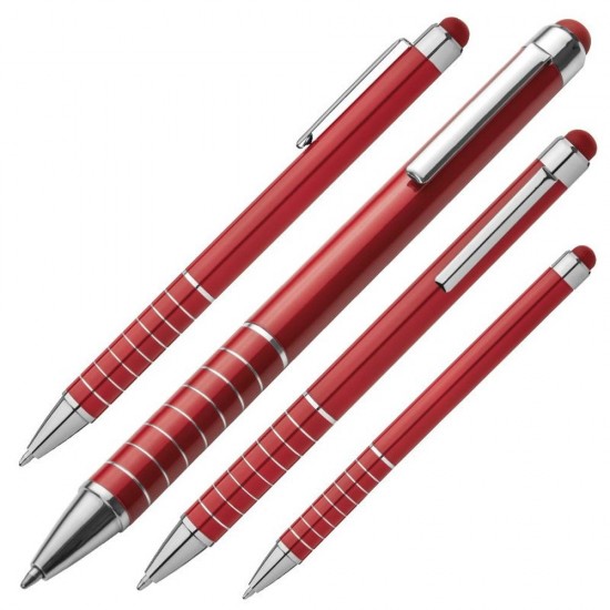 Ручка зі стилусом LUEBO червоний - 041805