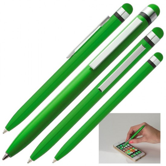 Ручка зі стилусом NOTTINGHAM зелений - 045909