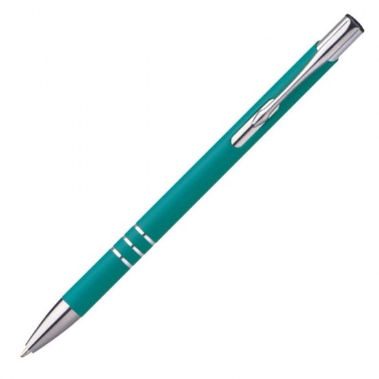 Ручка металева NEW JERSEY бірюзовий - 055514