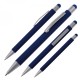 Металева ручка зі стилусом SALT LAKE CITY темно-синій - 093444