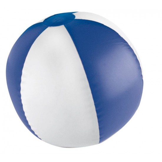 Двокольоровий пляжний м'яч Key West синій - 105104