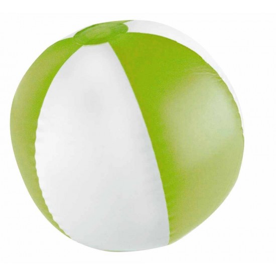 Двокольоровий пляжний м'яч Key West зелений - 105109