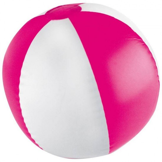 Двокольоровий пляжний м'яч Key West рожевий - 105111