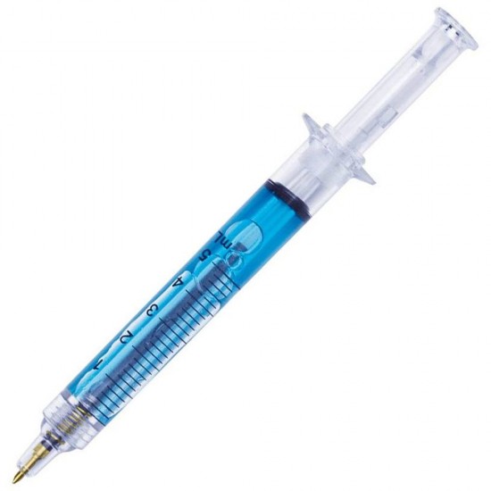 Ручка пластикова Injection 1 синій - 108904