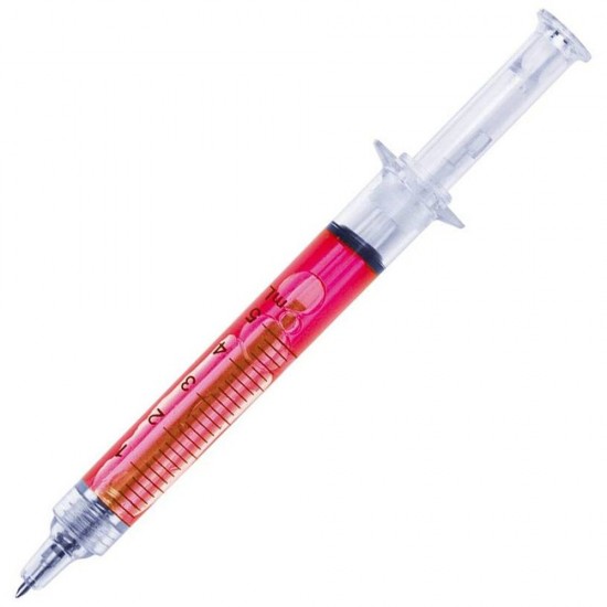 Ручка пластикова Injection 1 червоний - 108905