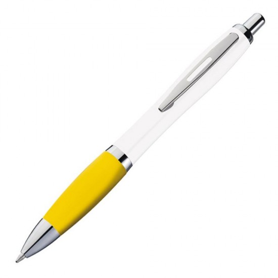 Ручка пластикова KALININGRAD жовтий - 168308