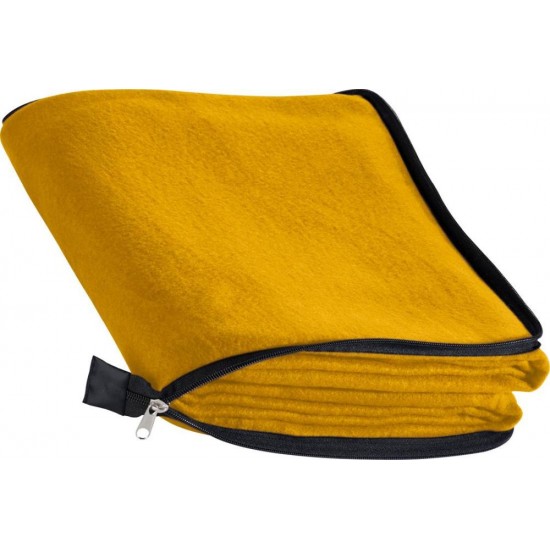 Плед-подушка флісовий Easy Gifts Radcliff 120х180 см жовтий - 277508 Плед-подушка флісовий Easy Gifts Radcliff 120х180 см жовтий - 277508