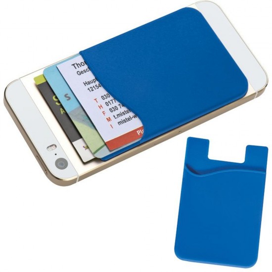 Обкладинка для карти в смартфоні BORDEAUX синій - 286404
