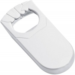 Відкривачка для пляшок Easy Gifts Luton білий - 302006