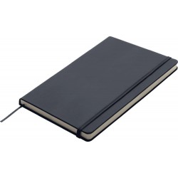 Блокнот без лініювання A5 Easy Gifts Kiel, тверда обкладинка чорний - 312103