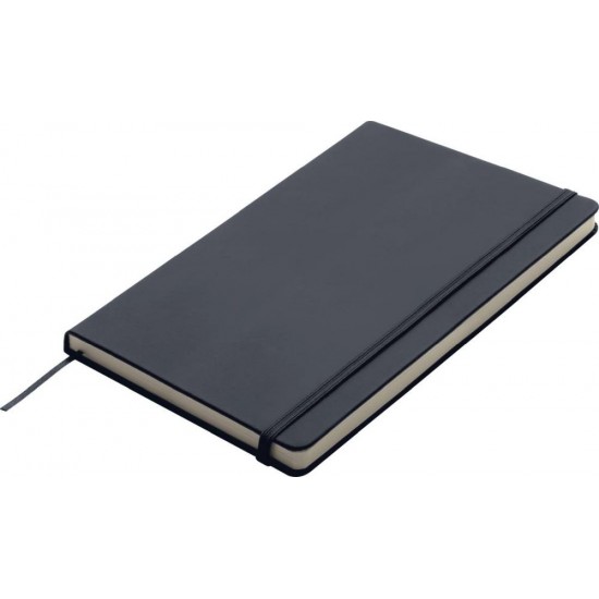 Блокнот без лініювання A5 Easy Gifts Kiel, тверда обкладинка чорний - 312103