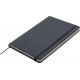 Блокнот без лініювання A5 Easy Gifts Kiel, тверда обкладинка чорний - 312103