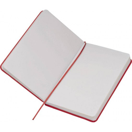 Блокнот без лініювання A5 Easy Gifts Kiel, тверда обкладинка червоний - 312105