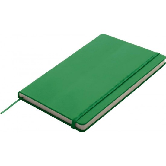 Блокнот без лініювання A5 Easy Gifts Kiel, тверда обкладинка зелений - 312109