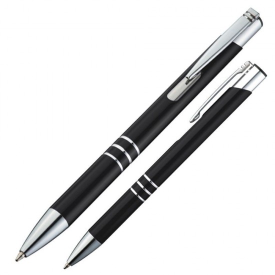 Ручка металева ASCOT чорний - 333903