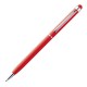 Ручка металева зі стилусом ORLEANS червоний - 337805