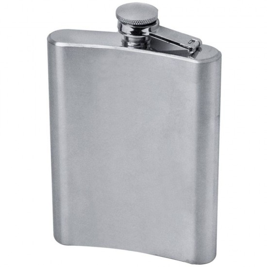 Фляга 240 мл сталева Easy Gifts Kansas City сірий - 570307