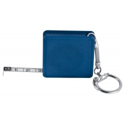 Рулетка-брелок 1 м Easy Gifts Aberdeen синій - 880804