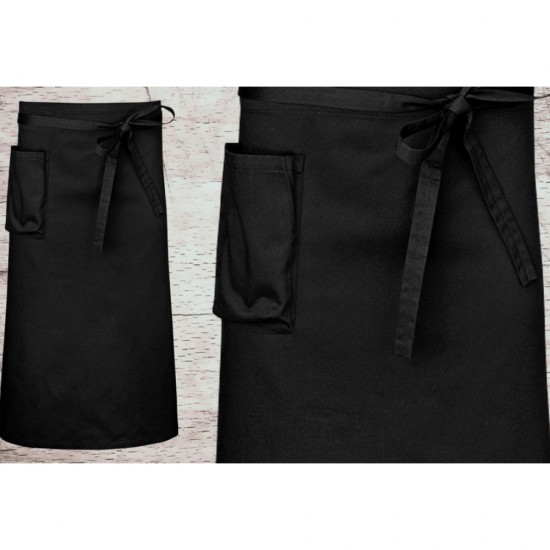 Фартух офіціанта ID 80 см чорний - 0074900TUN Фартух офіціанта ID 80 см чорний - 0074900TUN