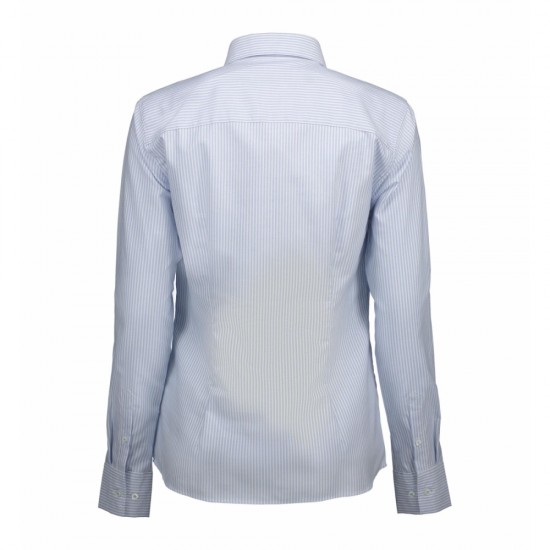 Сорочка жіноча ID Oxford блакитний смугастий - 0271121S