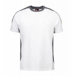 Футболка чоловіча PRO Wear з контрастними вставками білий - 03020015XL