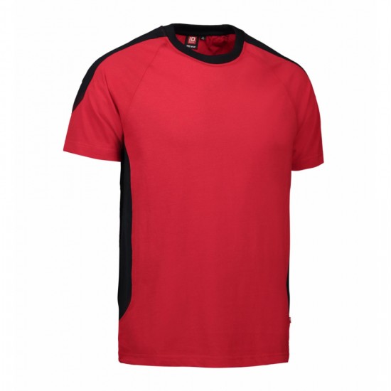 Футболка чоловіча PRO Wear з контрастними вставками червоний - 0302330XS