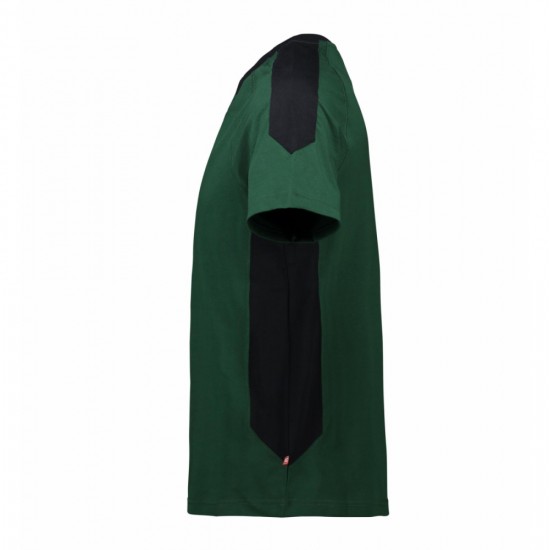 Футболка чоловіча PRO Wear з контрастними вставками темно-зелений - 03025903XL