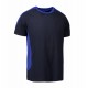 Футболка чоловіча PRO Wear з контрастними вставками темно-синій - 0302790XS