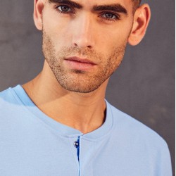 Футболка поло чоловіча PRO Wear Care світло-синій - 0374700XL