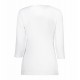 Лонгслів жіночий PRO Wear з рукавами 3/4 білий - 0313001XXL