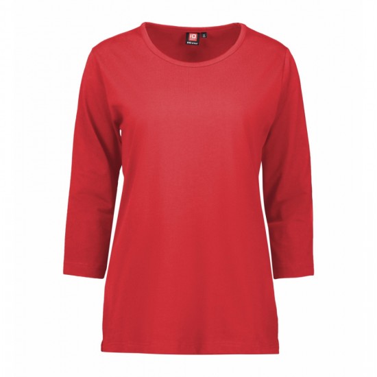 Лонгслів жіночий PRO Wear з рукавами 3/4 червоний - 03133303XL