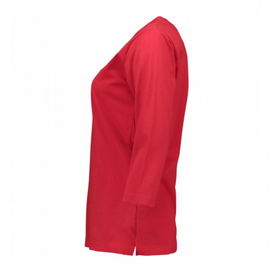 Лонгслів жіночий PRO Wear з рукавами 3/4 червоний - 03133303XL