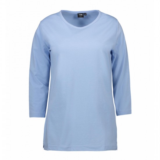Лонгслів жіночий PRO Wear з рукавами 3/4 світло-синій - 0313700XXL