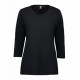 Лонгслів жіночий PRO Wear з рукавами 3/4 чорний - 03139006XL