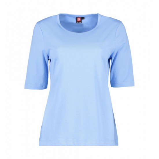 Футболка жіноча PRO Wear з подовженими рукавами світло-синій - 0315700M