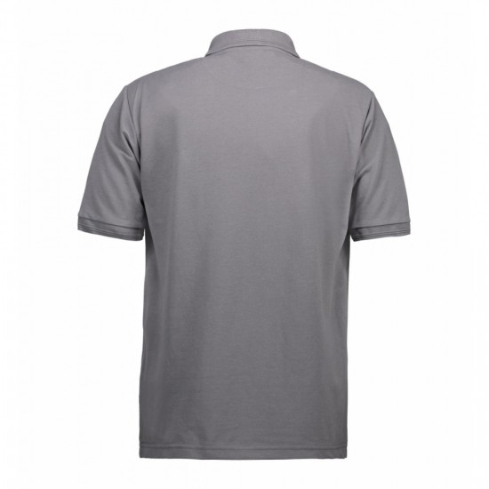 Футболка поло чоловіча PRO Wear з кишенею сріблясто-сірий - 03202653XL