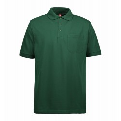 Футболка поло чоловіча PRO Wear з кишенею темно-зелений - 0320590XL